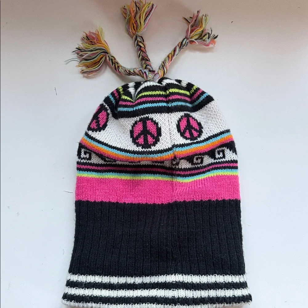 💕 5/$25💕 The Children's Place Multicolor Peace Knit Beanie